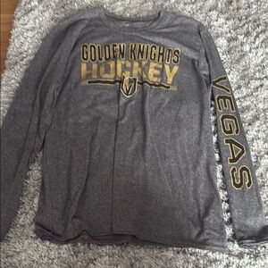 Vegas Golden Knights Gray Long Sleeve Shirt
